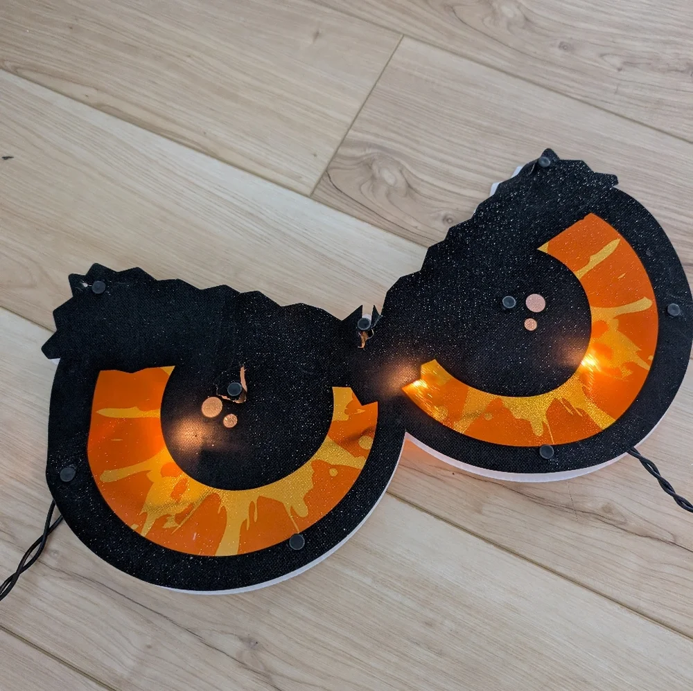 Colorful Halloween Owl Eye String Lights By Target